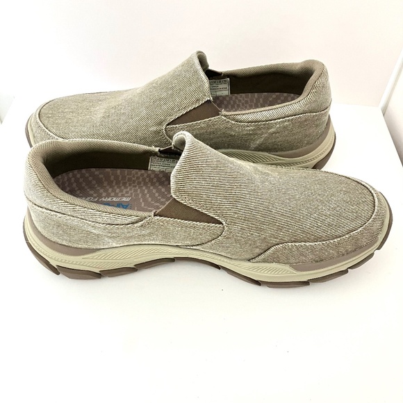 Skechers Men's Relaxed Fit Respected Fallston Taupe Loafers Size 11 204387 NEW - Picture 14 of 14